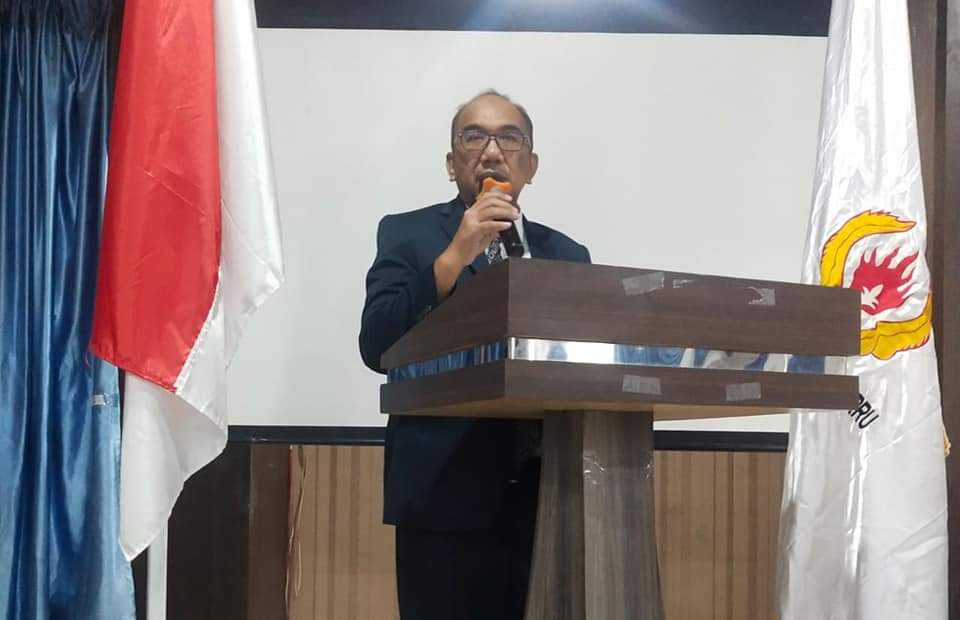 Foto : Ketua Komite Olahraga Nasional Indonesia (KONI) Barru H. Abdul Muttalib Kadir 